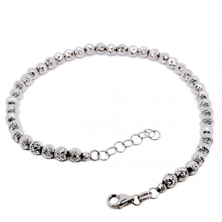 Bracciale a sfere diamantate BR3382B