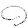 BR3382B Diamantkugelarmband