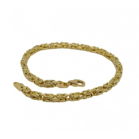 Bracciale maglia bizantina BR3346G