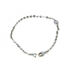 BR769B full twisted link chain bracelet