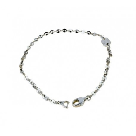 Bracciale catena pieno maglia ritorta BR769B