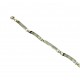 Bracciale a piastre con finitura laser BR793G