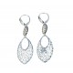 pierced dangle earrings with monachina hook O2177B