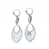 pierced dangle earrings with monachina hook O2177B