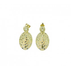 Boucles d'oreilles pendantes ajourées O2206BG