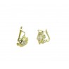 Boucles d'oreilles point lumineux avec crochet monachina O2104G