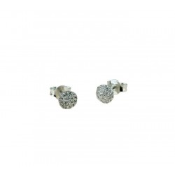 Boucles d'oreilles patch avec zircon cubique O2152B