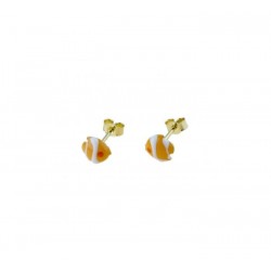 Boucles d'oreilles poisson O2300G