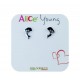 Boucles d'oreilles dauphin O2332B