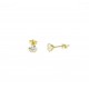 Boucles d'oreilles point lumineux O2687G