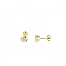 Boucles d'oreilles point lumineux O2688G