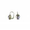 Boucles d'oreilles boule de nub O2810BGR