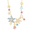 Collier I love Capri avec étoile de mer 00657