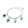 Bracciale Amo Capri con camapanelle blu 00667