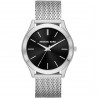 Elegant Michael Kors Men's Watch In Milan Mesh Steel mk8606